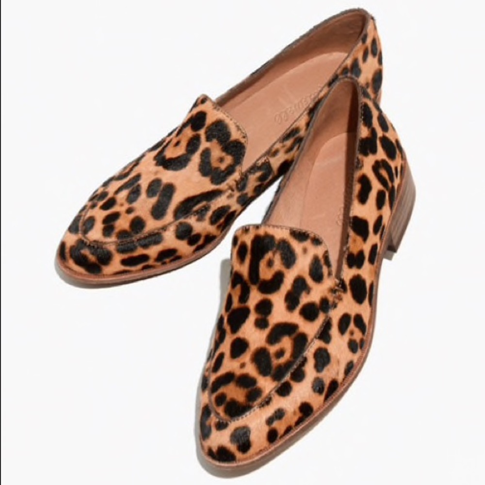 Madewell Frances Loafer in Calf Hair